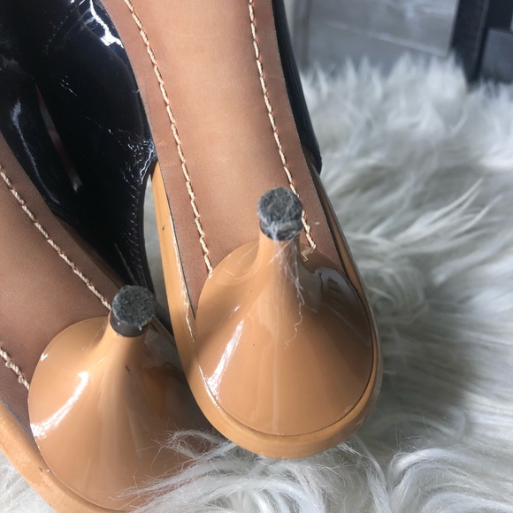 Sam edelman petra patent leather black sling back heels - Picture 7 of 7